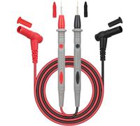 SWANLAKE 2-Piece Multimeter Test Probes, CAT III 1000V 20A Multi Meter Test Leads Kit, Ultra-Sharp Alloy Probe Tips, Voltmeter Leads, Multimeter Lead for Electrical Testing