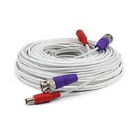 Swann 15m Security Extension Cable with BNC Connectors & Fire Rated UL Rating for DVR Security Cameras & Systems