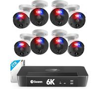 Swann 16 Channel 4TB NVR Recorder with 8 x 12MP Pro Enforcer™ Bullet Cameras, SWNVK-1690008-EU, 420141