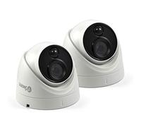 Swann Smart Security 4K Thermal Sensor Outdoor Dome Add On Analogue Cctv Camera With Ir Night Vision &Amp; Pir Motion Detection (Twin Pack) - Swpro-4Kdomepk2-Eu One Colour