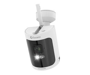 Swann Add-On Wi-Fi NVR Security Camera for AllSecure650 with wirefree connection, 2K HD Video, Indoor or Outdoor, Colour Night Vision, Heat Motion Detection, 2-Way Talk & Siren, 600CMB
