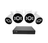 Swann Advanced X Series/NVR-8ADVANX / 1TB / 4x NHD-ADVANXB 4K Spotlight Bullet IP Cameras