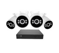 Swann Advanced X Series/NVR-8ADVANX / 1TB / 4x NHD-ADVANXB 4K Spotlight Bullet IP Cameras