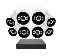 Swann Advanced X Series Wired NVR Security System with 24/7 Recording | 4K HD Security System - 16Channel NVR, 2TB HDD, 8 Bullet Cameras, Night Vision, Smart Alerts, IP66 Weatherproof