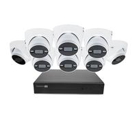Swann 16 channel 8 dome cam 4K NVR CCTV kit