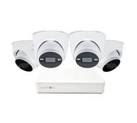 SWANN AdvancedX SWNVK-8ADVX5MP4D 8-channel 3K NVR Security System - 1 TB, 4 Dome Cameras, White