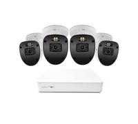 Swann AdvancedX 5MP Series / 8ch White NVR / 1TB / 4X ADVX5MPB 5MP Spotlight Bullet IP Cameras