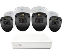 SWANN AdvancedX SWNVK-8ADVX5MP4B 8-channel 3K NVR Security System - 1TB, 4 Cameras, White