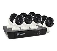Swann CCTV System - 8 Channel 5MP NVR with 8 x 5MP Super HD Thermal Sensing Cameras & 2TB HDD