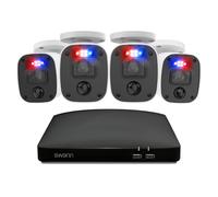 Security DVR System with 256GB SD Card, 4 PRO-2KMQB Cameras