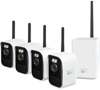 Swann Max Ranger Mini 4 camera kit Smart Home Security Camera - White, White