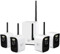 SWANN MaxRanger Mini SWNVK-MRMINISD4 4K Ultra HD NVR Security System - 4 Cameras, White