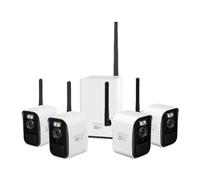 Swann MaxRanger4K™ Mini Long-Range Wireless Security System with 4 Cameras