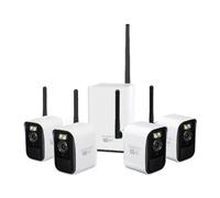 Swann MaxRanger4K™ Mini Long-Range Wireless Security System with 4 Cameras
