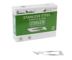 Swann-Morton Blades Sterile - 100pcs 15A