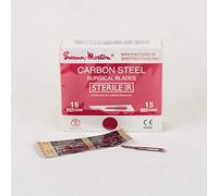 Swann Morton No.15 Sterilised Surgical Blades (x 100 Single Blades)
