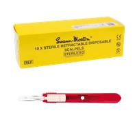 Swann-Morton Retractable Sterile Safety Blades 10pcs 10R