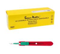 Swann-Morton Retractable Sterile Safety Blades 10pcs 15