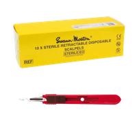 Swann-Morton Retractable Sterile Safety Blades 10pcs 15C