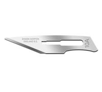 SWANN-MORTON SNon STERILE Carbon Steel V.P.I. Protected Surgical Blade No. 10A Multicolor