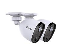 Swann Security Spotlight Motion Security Camera with 2-Way Audio - Twin Pack
