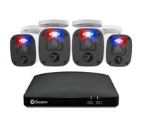 SWANN Enforcer SWDVK-846804MQB-EU 8-Channel Full HD 1080p DVR Security System - 1 TB, 4 Cameras, Black,White