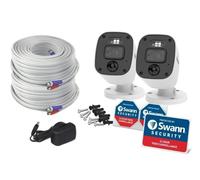 Swann SWPRO-2KMQBPK2-EU White Wired 2K Indoor CCTV Cameras 2 Pack