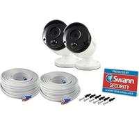 Swann SWPRO-5MPMSBPK2 Thermal Sensing CCTV Camera 1080p Super HD 5MP PIR 4900