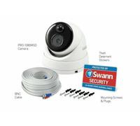 Swann Thermal Sensing PIR Security Cameras, 5 MP Super HD Dome with IR Night