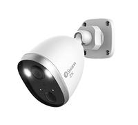 Swann Wi-Fi Security Camera Outdoor Indoor, 2K HD, 2-Way Talk, Siren, Spotlight, Heat and Motion Triggered Mobile Alerts, Colour Night Vision, Free Cloud 2KOCAM