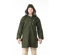 Swanndri MEN'S OLIVE GREEN MOSGIEL WOOL BUSHSHIRT WITH ZIP-UP FRONT (2XL)