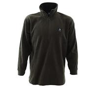 Swanndri Motu Fleece Pullover Olive - Made from 260gsm anti-pill polar fleece, Lightweight and comfortable