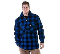 Swanndri Ranger Bush Shirt Blue/Black Check XL BlueXLBlue