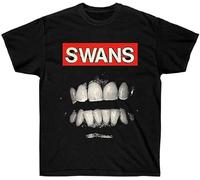 Swans - Filth T-Shirt, Swans Tee Crew Neck Unisex Short Sleeve T-Shirt L Black