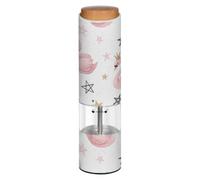 Swans Stars White Electric Pepper Grinder Auto Mill