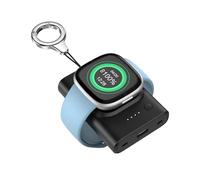 SwanScout Charger for Fitbit Versa 4/Versa 3/Sense 2/Sense/Ace LTE/Google Pixel Watch 3/2 (Not for Google Pixel Watch 1), 1800mAh Portable Charger with Keychain, SwanScout 305FB
