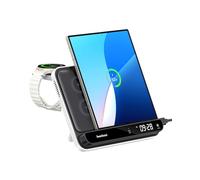 SwanScout Charging Station for Samsung Z Fold 7, 30W Fast Wireless Charger for Samsung Z Fold 6/5/4/3/2/1, for Galaxy Watch 7/Ultra/6/5/4/3, SwanScout 710FS