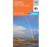 Swansea/Abertawe Map | Neath/Castell-Nedd & Port Talbot | Ordnance Survey | OS Explorer Map 165 | Wales | Walks | Hiking | Maps | Adventure