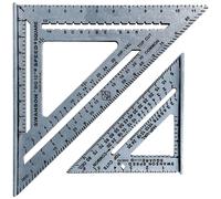 Swanson SW1201K 7" & Big 12" Speed Square Layout Tool Kit Without Layout Bar