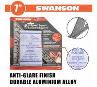 Swanson 7 Inch Speed Square Imperial Measure Roofing Rafter Square S0101