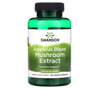 Swanson Agaricus Blazei Mushroom Extract 500 mg - 90 Capsules | Immune Support
