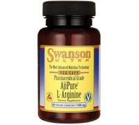 Swanson AjiPure L-Arginine, 500mg - 60 vcaps Free Uk P&P