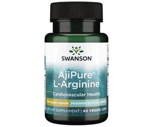 Swanson AjiPure L-Arginine 500mg Capsules 60 Capsules
