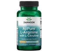 Swanson AjiPure L-Arginine With L-Citrulline Capsules 60 Capsules
