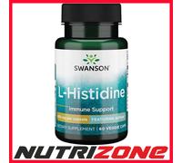 Swanson AjiPure L-Histidine 500 mg - 60 Veg Caps | Supports Immune Health