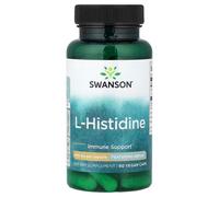Swanson AjiPure L-Histidine 500 mg - 60 Veg Caps | Supports Immune Health