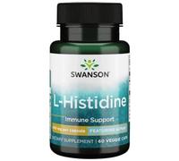 Swanson AjiPure L-Histidine 500 mg - 60 Veg Caps | Supports Immune Health