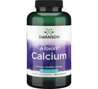Swanson Albion Calcium 180mg Capsules 180 Capsules