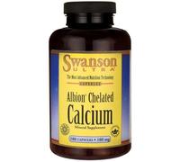 Swanson Albion Chelated Calcium, 180mg - 180 caps FREE P&P