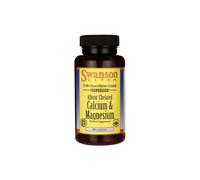 Swanson Albion Chelated Calcium & Magnesium - 60 caps